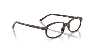 Ray-Ban SAM RX 5432 unisex Havana Rectangle Eyeglasses