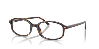 Ray-Ban SAM RX 5432 unisex Havana Rectangle Eyeglasses