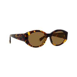 STELLA MCCARTNEY SC40077I women Havana Oval Sunglasses