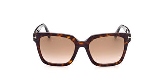 Tom Ford SELBY FT 0952 women Havana Geometric Sunglasses