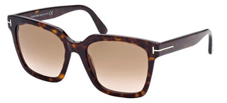 Tom Ford SELBY FT 0952 women Havana Geometric Sunglasses