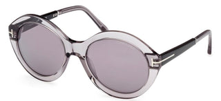 Tom Ford SERAPHINA FT 1088 women Grey Round Sunglasses