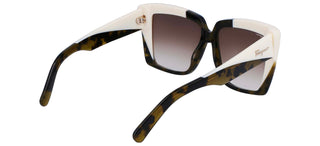 Salvatore Ferragamo SF1060S women White Geometric Sunglasses