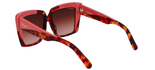 Salvatore Ferragamo SF1060S women Red Geometric Sunglasses