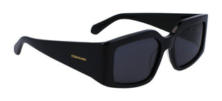 Salvatore Ferragamo SF1101S unisex Black Geometric Sunglasses