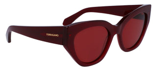 Salvatore Ferragamo SF1107S women Red Geometric Sunglasses