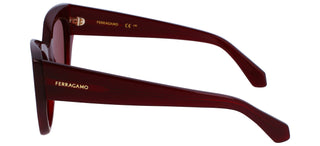 Salvatore Ferragamo SF1107S women Red Geometric Sunglasses