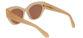 Salvatore Ferragamo SF1107S women Brown Geometric Sunglasses