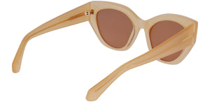 Salvatore Ferragamo SF1107S women Brown Geometric Sunglasses