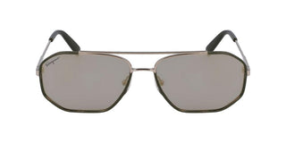 Salvatore Ferragamo SF303SL unisex Gold Geometric Sunglasses