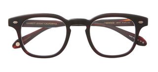 Garrett Leight SHERWOOD unisex Havana Squared Eyeglasses