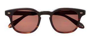 Garrett Leight SHERWOOD SUN unisex Havana Squared Sunglasses