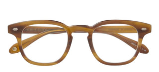 Garrett Leight SHERWOOD unisex Brown Squared Eyeglasses