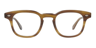 Garrett Leight SHERWOOD unisex Brown Squared Eyeglasses