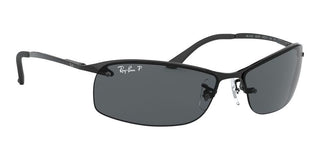 Ray-Ban SIDESTREET RB 3183 unisex Black Sports Sunglasses