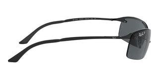 Ray-Ban SIDESTREET RB 3183 unisex Black Sports Sunglasses