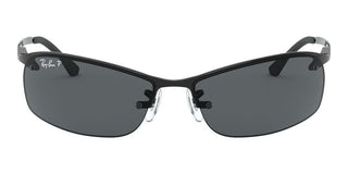 Ray-Ban SIDESTREET RB 3183 unisex Black Sports Sunglasses