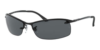 Ray-Ban SIDESTREET RB 3183 unisex Black Sports Sunglasses