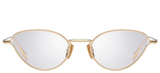 Dita SINCETTA unisex Gold Cat Eye Eyeglasses