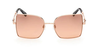 Swarovski Sk0353 Unisex Gold Butterfly Sunglasses