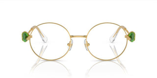 Swarovski SK1001 women Gold Round Eyeglasses