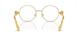 Swarovski SK1001 women Yellow Round Eyeglasses