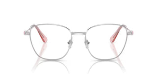 Swarovski Sk1019 Women Silver Squared Eyeglasses