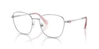 Swarovski Sk1019 Women Silver Squared Eyeglasses