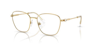 Swarovski Sk1019 Women Gold Squared Eyeglasses