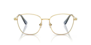 Swarovski Sk1019 Women Gold Squared Eyeglasses