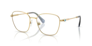 Swarovski Sk1019 Women Gold Squared Eyeglasses