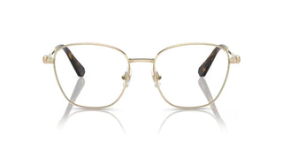 Swarovski Sk1019 Women Gold Squared Eyeglasses