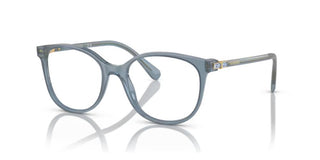 Swarovski Sk2002 Women Blue Squared Eyeglasses