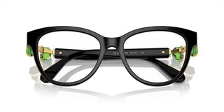 Swarovski SK2004 women Black Squared Eyeglasses