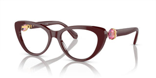 Swarovski SK2005 women Red Cat Eye Eyeglasses