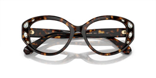 Swarovski SK2006 women Havana Geometric Eyeglasses