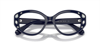 Swarovski SK2006 women Blue Geometric Eyeglasses