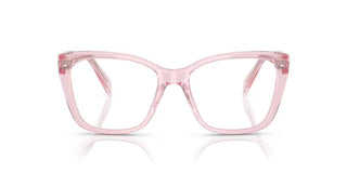 Swarovski SK2008 women Pink Squared Eyeglasses