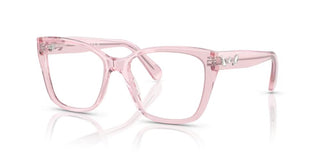 Swarovski SK2008 women Pink Squared Eyeglasses