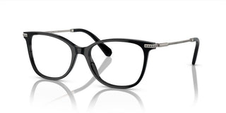 Swarovski Sk2010 Women Black Geometric Eyeglasses