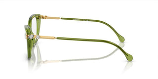 Swarovski SK2011 women Green Cat Eye Eyeglasses