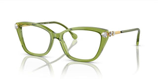 Swarovski SK2011 women Green Cat Eye Eyeglasses