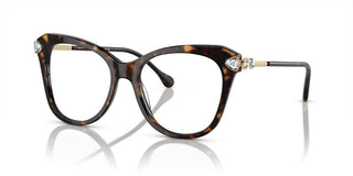 Swarovski SK2012 women Havana Butterfly Eyeglasses