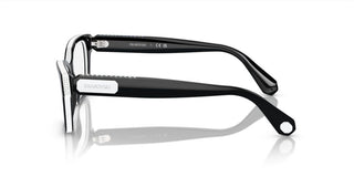 Swarovski SK2013 women Black Squared Eyeglasses