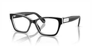 Swarovski SK2013 women Black Squared Eyeglasses