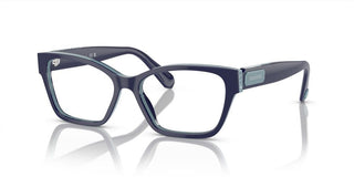 Swarovski SK2013 women Blue Squared Eyeglasses