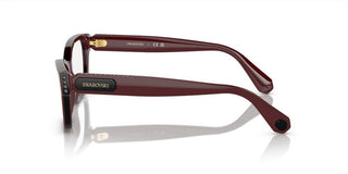 Swarovski SK2013 women Violet Squared Eyeglasses