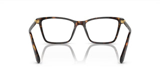 Swarovski SK2015 women Havana Squared Eyeglasses