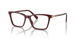 Swarovski SK2015 women Red Squared Eyeglasses