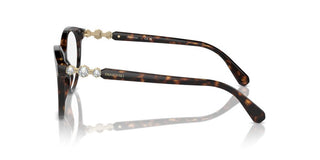 Swarovski SK2019 women Havana Round Eyeglasses